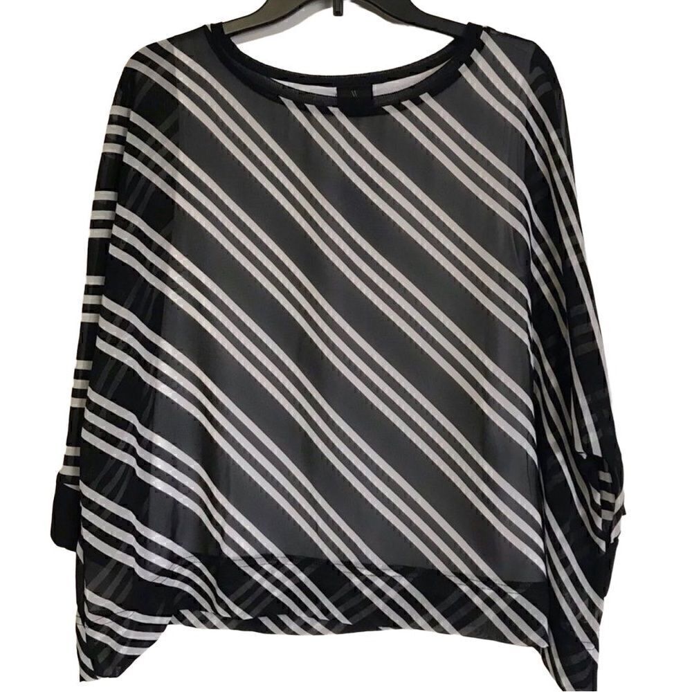 NWT Worthington Striped Blouse